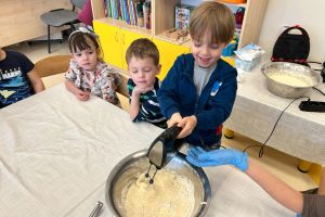 Warsztaty kulinarne - pieczenie gofrów