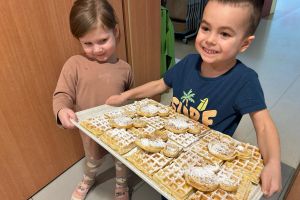 Warsztaty kulinarne - pieczenie gofrów