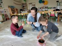 Wiosenne zabawy sensoplastyczne