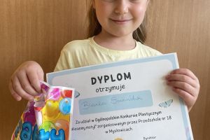 Wyróżnienie w konkursie plastycznym