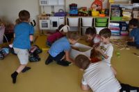 Pierwsze dni w przedszkolu- wrzesień 20205r.