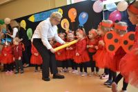 8 Urodziny Przedszkola oraz Pasowanie Biedronek na Przedszkolaka