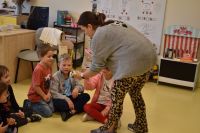 Zajęcia ze zwierzątkami- 28.10.2025r.