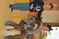 Zajęcia ze zwierzątkami- 28.10.2025r.