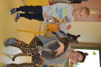 Zajęcia ze zwierzątkami- 28.10.2025r.