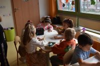 Zajęcia edukacyjne z mamą Jeremiasza