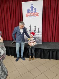Sukces Adasia w Mikołajkowym Turnieju Szachowym-7.12.2025r.