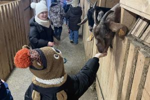 Wizyta w chacie św. Mikołaja