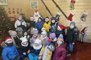 Wizyta w chacie św. Mikołaja