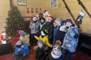Wizyta w chacie św. Mikołaja