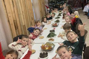 Wizyta w chacie św. Mikołaja