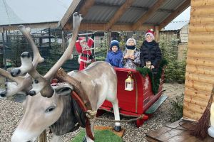 Wizyta w chacie św. Mikołaja