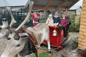 Wizyta w chacie św. Mikołaja