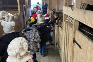 Wizyta w chacie św. Mikołaja