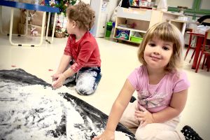 świąteczne zabawy sensoplastyczne