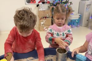 świąteczne zabawy sensoplastyczne