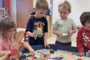 świąteczne zabawy sensoplastyczne