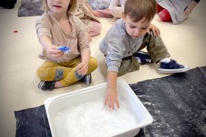 Zimowe zabawy sensoplastyczne