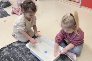 Zimowe zabawy sensoplastyczne