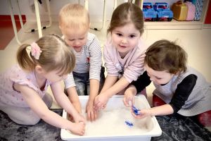 Zimowe zabawy sensoplastyczne