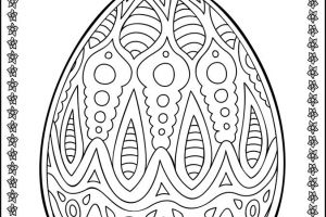 pisanka do kolorowania