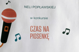 ogólnopolski konkurs "Czas na piosenkę"