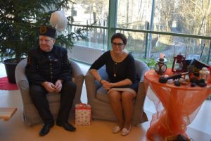 górnik w stroju galowym