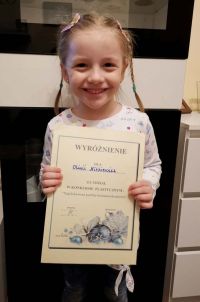 Wyróżnienie w konkursie plastycznym