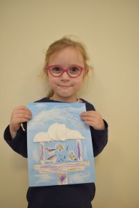 "Karmnik dla ptaków"- praca plastyczna