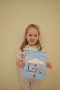 "Karmnik dla ptaków"- praca plastyczna