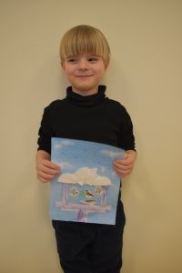 "Karmnik dla ptaków"- praca plastyczna