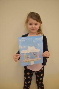 "Karmnik dla ptaków"- praca plastyczna