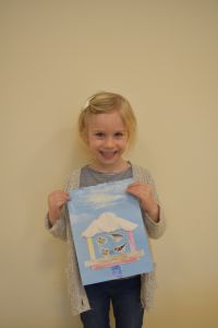 "Karmnik dla ptaków"- praca plastyczna