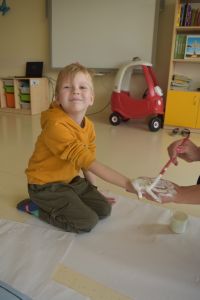 Nasza flaga- praca plastyczna