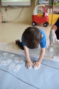 Nasza flaga- praca plastyczna