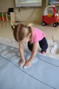 Nasza flaga- praca plastyczna