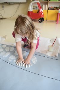 Nasza flaga- praca plastyczna