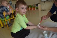 Nasza flaga- praca plastyczna