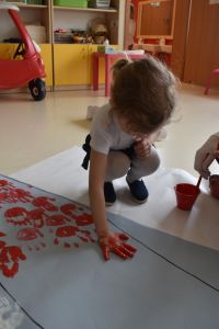 Nasza flaga- praca plastyczna