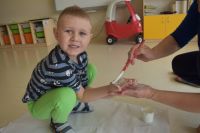 Nasza flaga- praca plastyczna