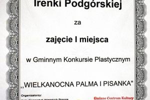 Wielkanocny Konkurs Plastyczny