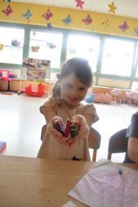 Ślimaki z plasteliny