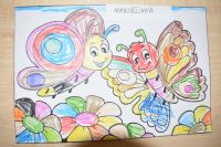 Wiosenne Motylki- nasze prace