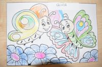 Wiosenne Motylki- nasze prace