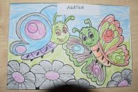 Wiosenne Motylki- nasze prace