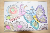 Wiosenne Motylki- nasze prace