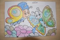 Wiosenne Motylki- nasze prace