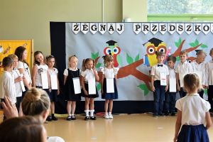 Pożegnanie przedszkola grupa Sówki