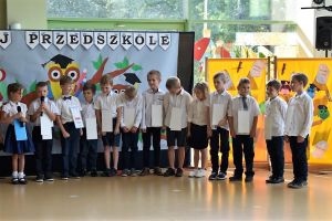 Pożegnanie przedszkola grupa Sówki