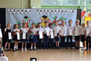 Pożegnanie przedszkola grupa Sówki